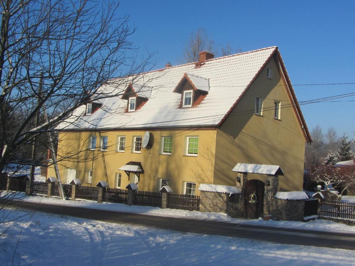 Spacious Holiday Home In Stara Kamienica With Pond エクステリア 写真